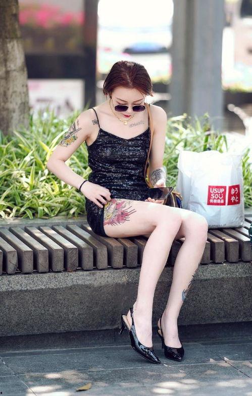 网红纹身腿,潮流与个性的完美融合