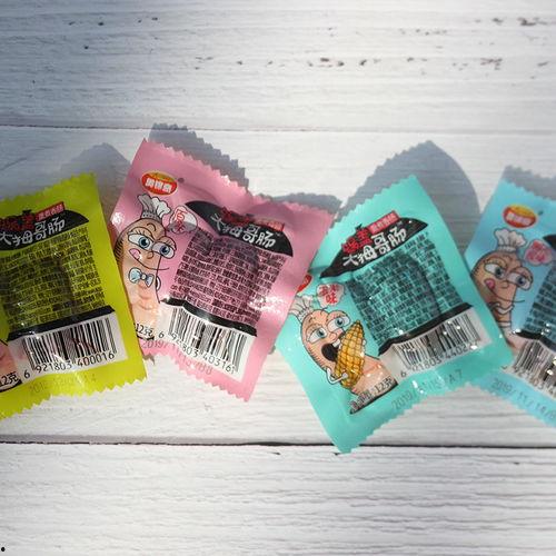 网红特大号火腿肠,挑战味蕾极限的美食传奇